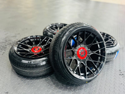 RIM & TYRE COMBO DEAL 15” RSE 4/100 & 4/114 + 165/50/15  COMFORSER TYRES  - BRAND NEW