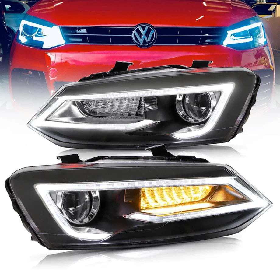 VLAND VW POLO 6 TUBE LED HEADLIGHT