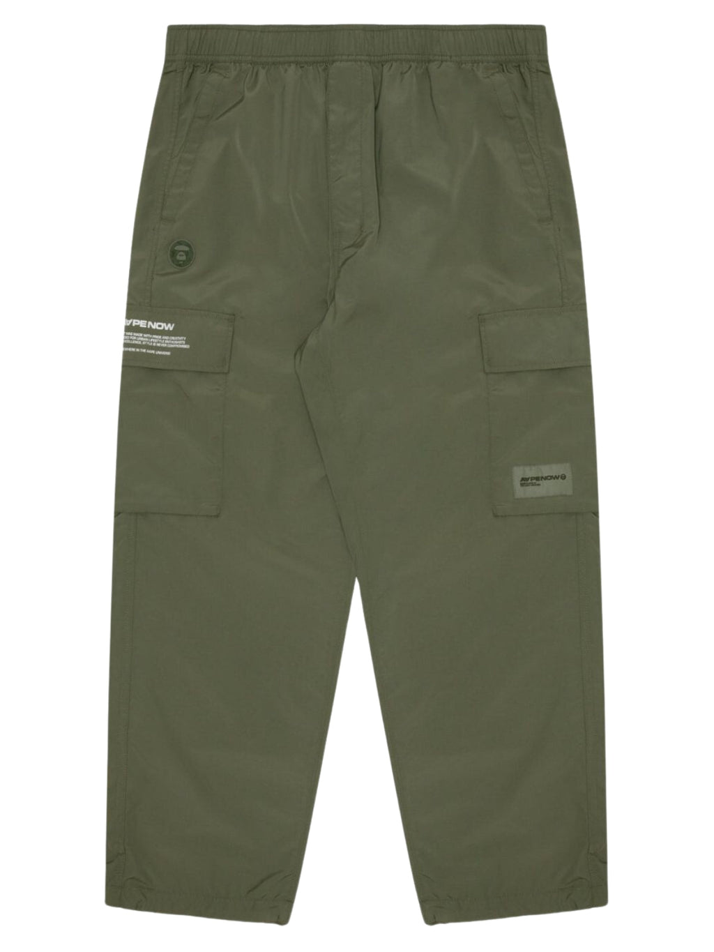 Aape Cargo Pants Pocket Logo Khaki