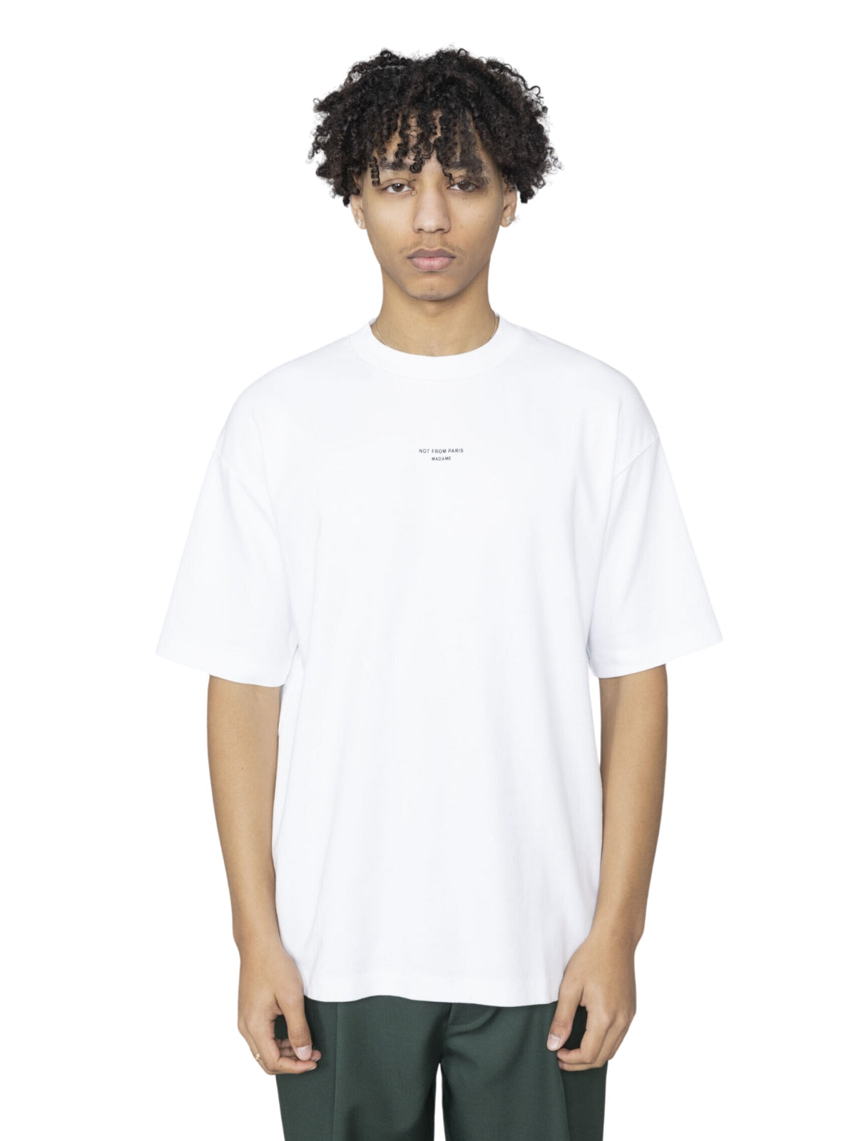 Drole De Monsieur T-Shirt Not From Paris White