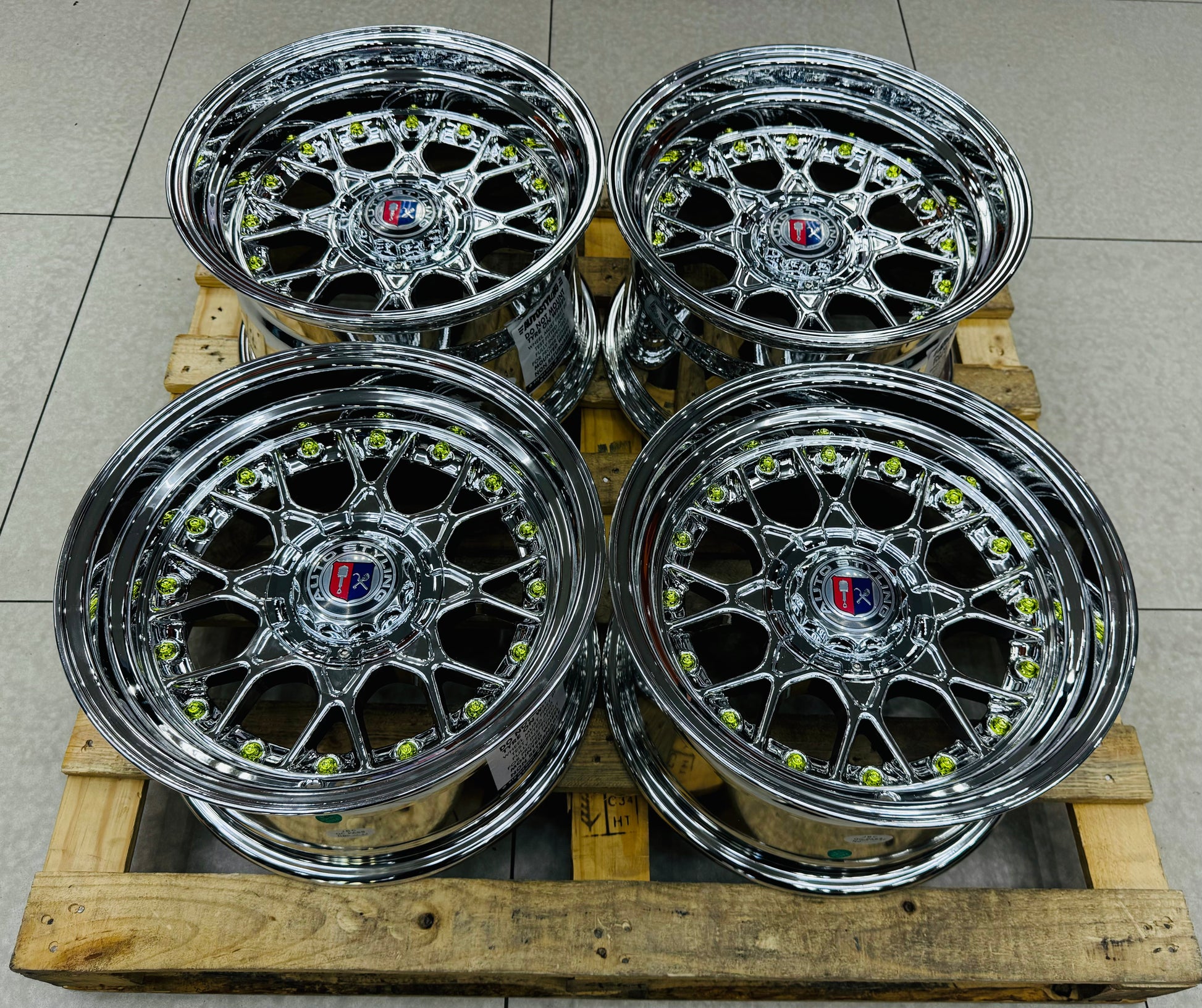 15'' AS- RC2 CHROME 4/100 4/114