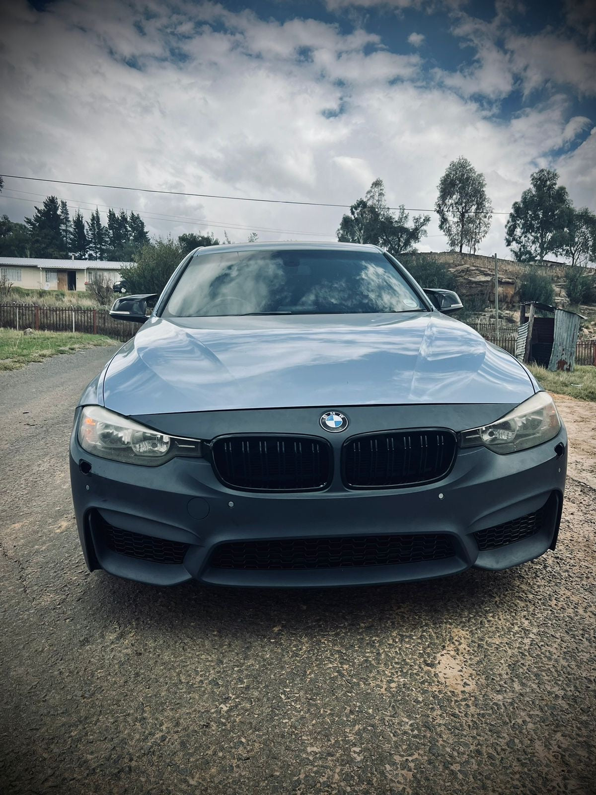 F30 M3 BUMPER CONVERSION without fogs