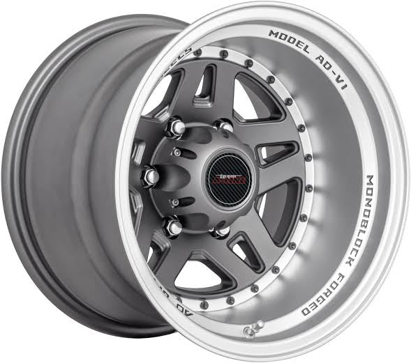 15″ A-LINE Explorer 6/139 Charcoal Grey Alloy Wheels