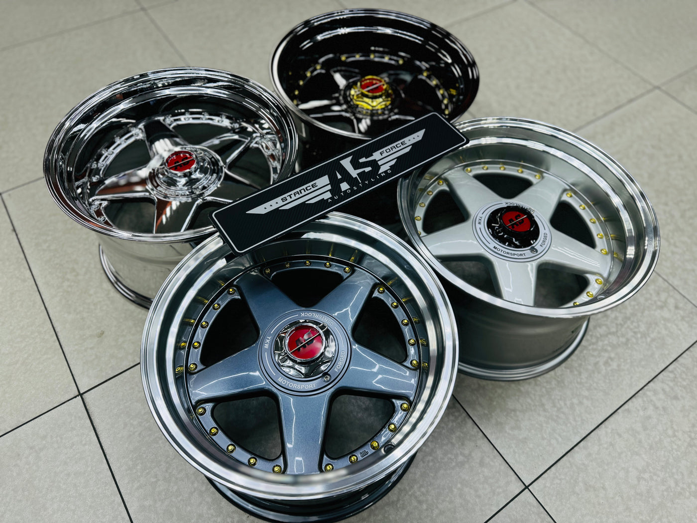 17” AS- 360 8.5/10j WHEELS