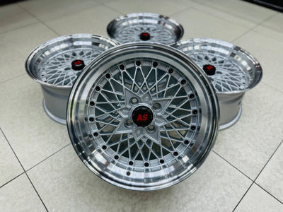15” AS-SR 4/100 SILVER WHEELS