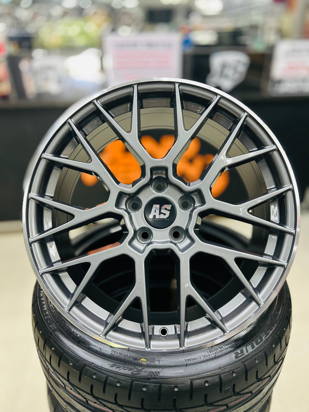 19” AS-PORSH  5x112 MATT GUNMETAL wheels