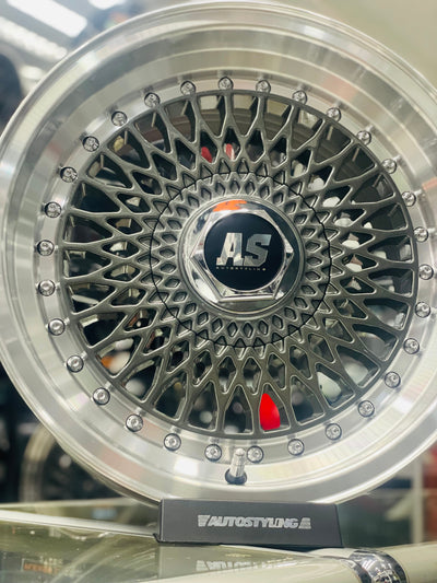 15” M7514 AS-SUPERMESH  4/100 4/114 GUNMETAL