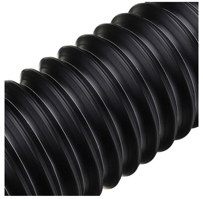 63mm 1M Car Air Intake Cold Pipe Flexible Ducting Feed Hose Induction Kit Black