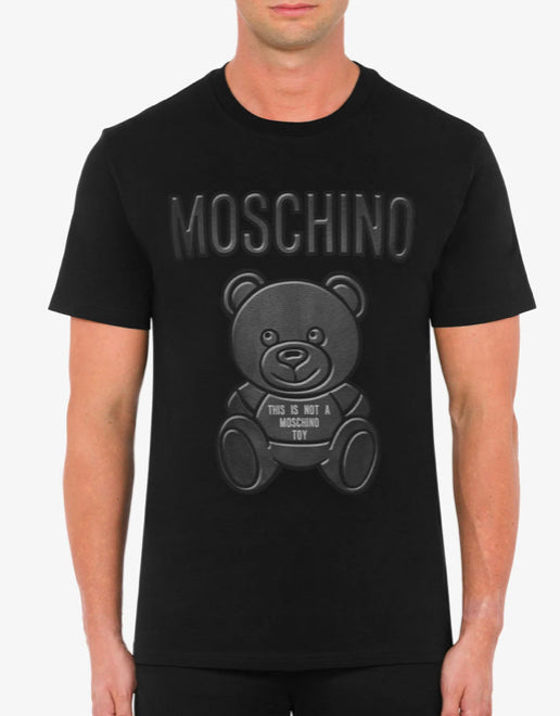 MOSCHINO TEDDY BEAR ORGANIC JERSEY T-SHIRT