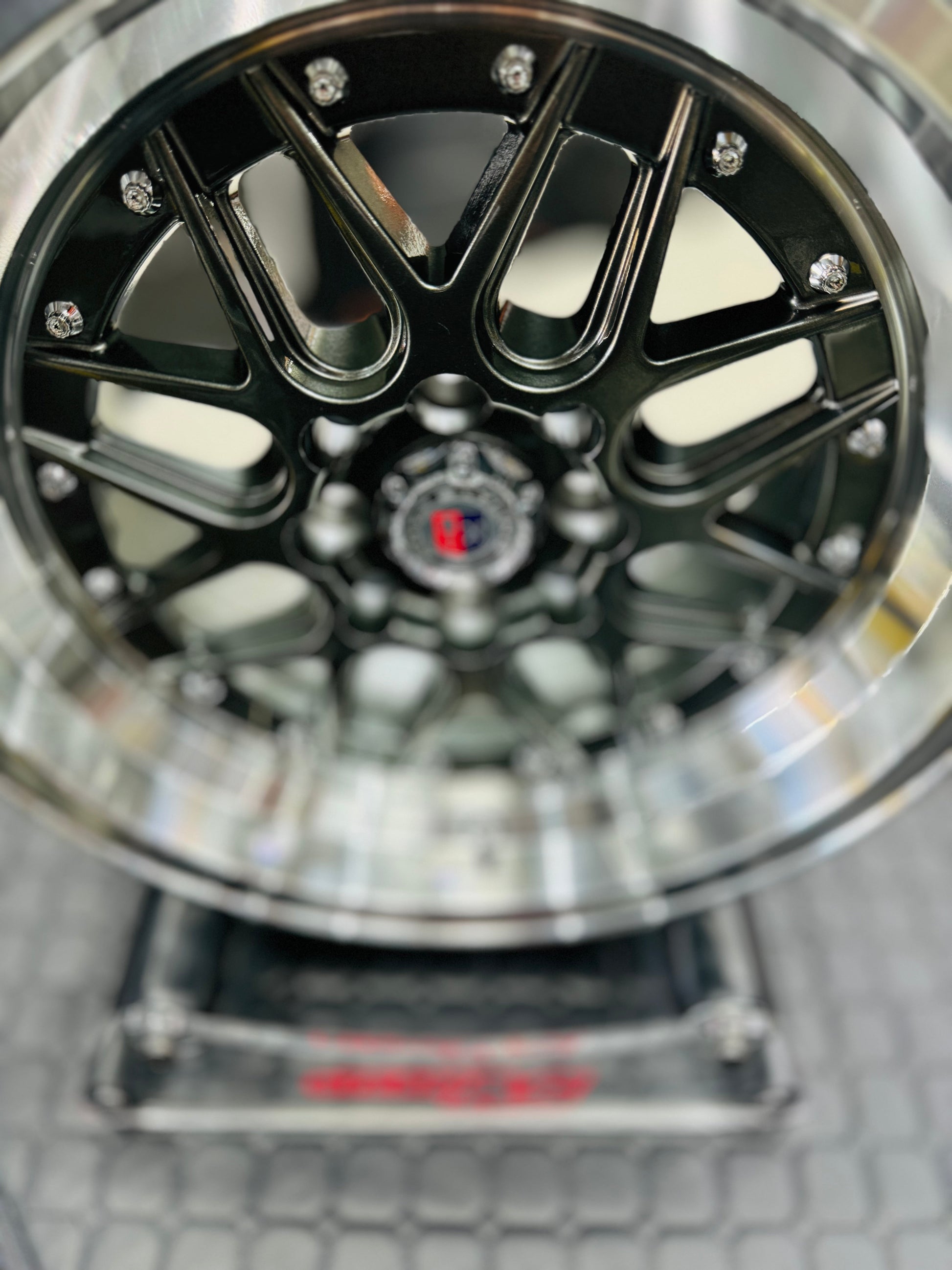 15” AS- 7507 4/100 4/114 gunmetal grey wheels