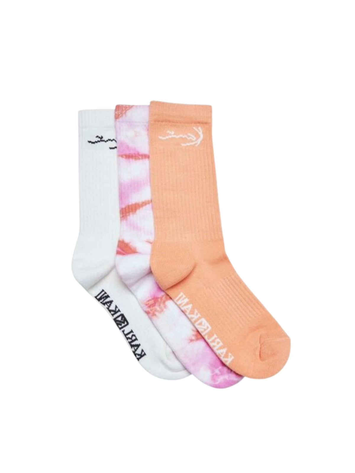 Karl Kani Socks Signature 3 Pack Multi Colour