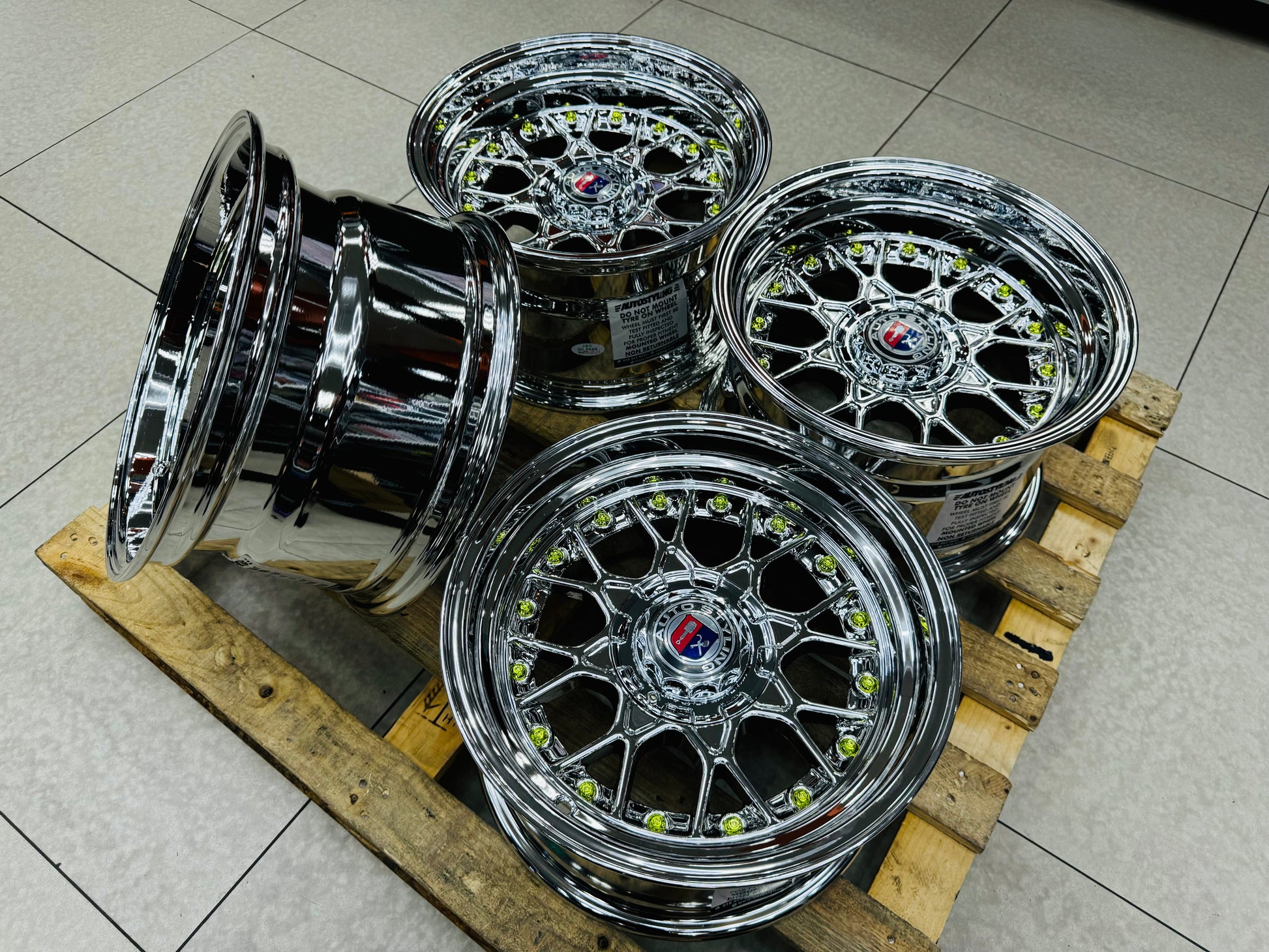 15'' AS- RC2 CHROME 4/100 4/114