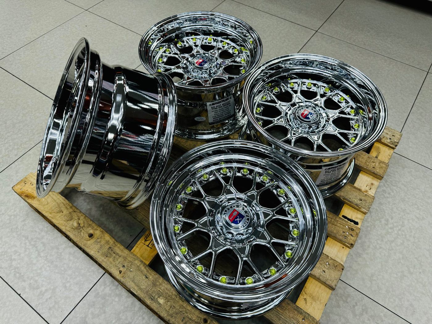 15'' AS- RC2 CHROME 4/100 4/114