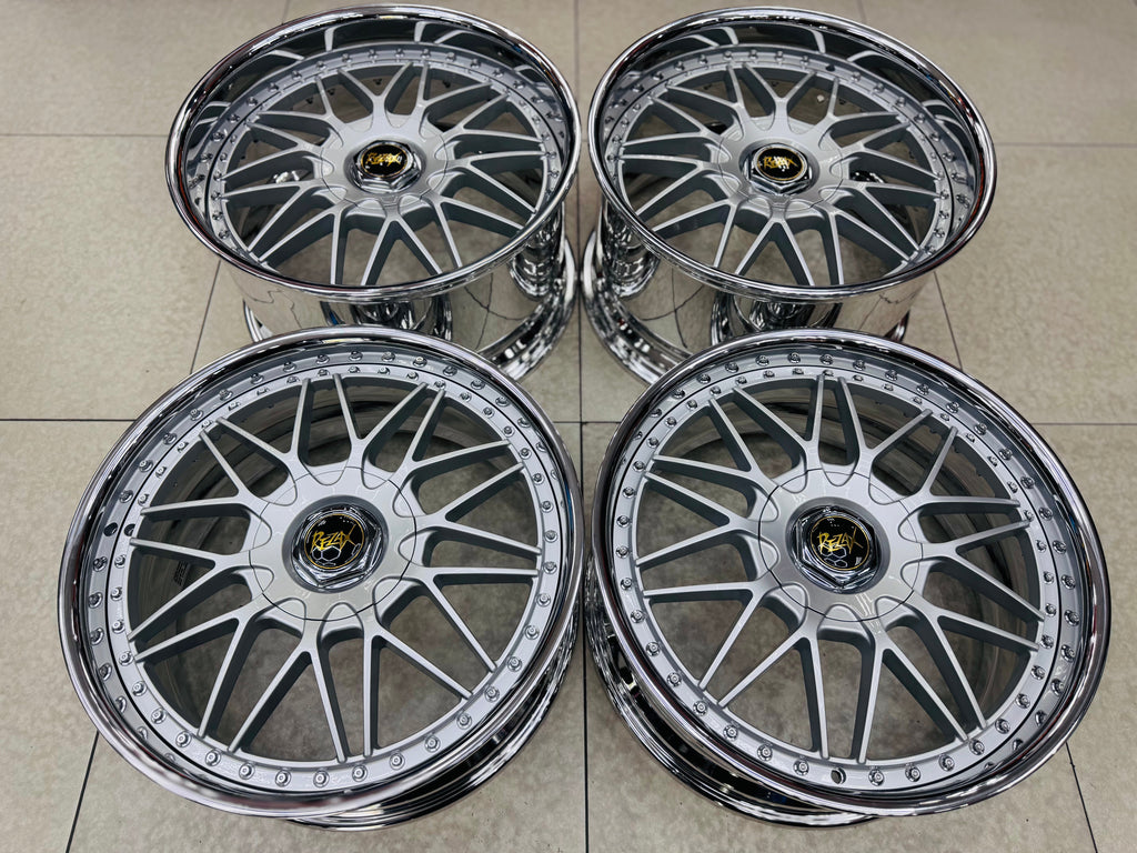 20” REZAX 2pce split forged  wheels