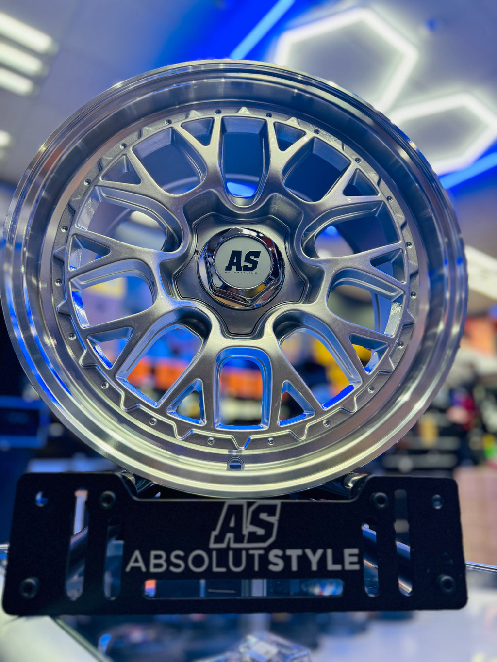 17" AS- LSR  5/100 SILVER WHEELS