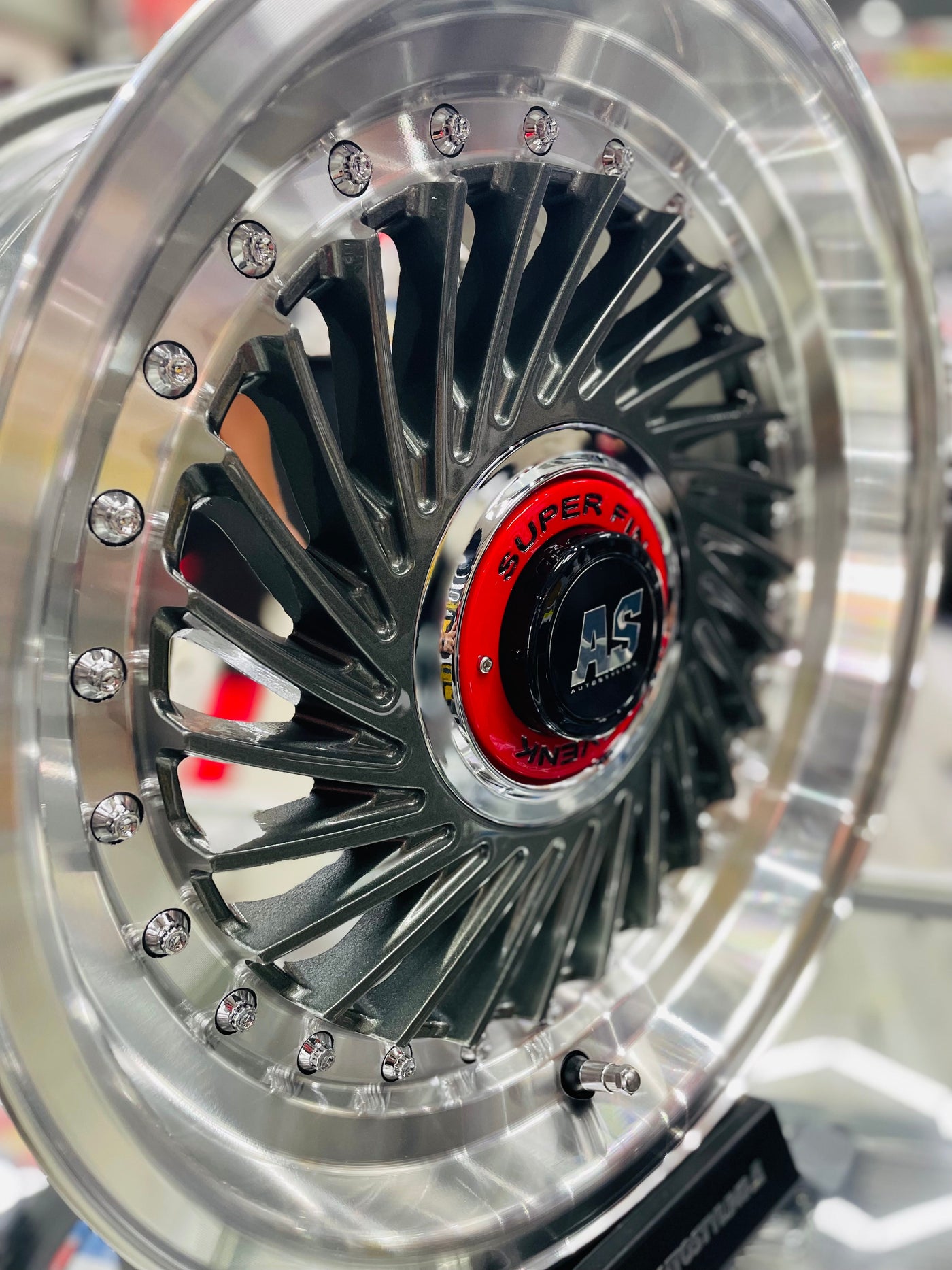 15” AS-SUPERFIN 4x100 & 4x114 GUNMETAL WHEELS