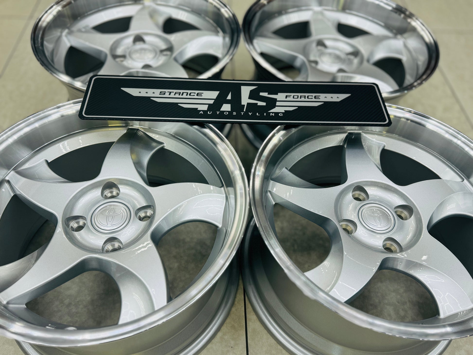 15” AS-RXI BLADES DISHED SILVER