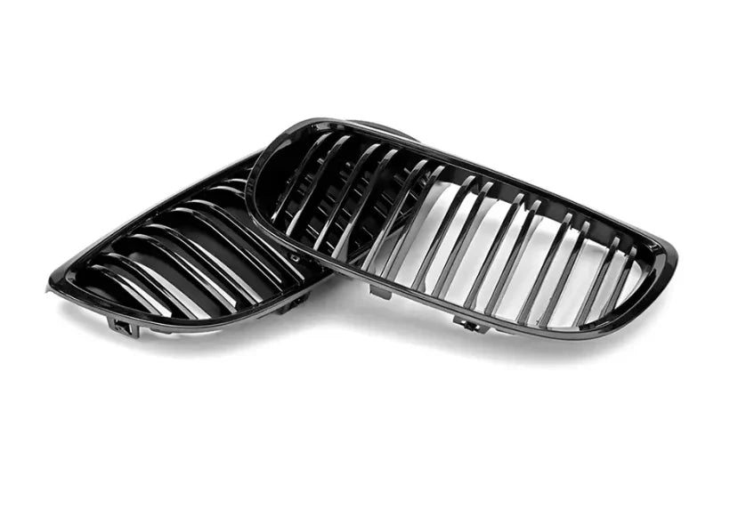 BMW E92 FACE  LIFT M4 GLOSS BLACK KIDNEY GRILLS