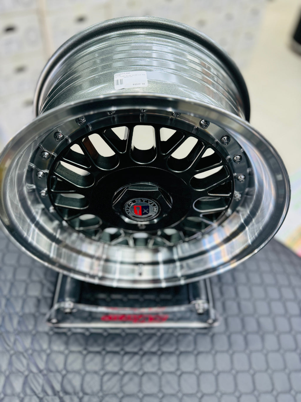 15” AS- 7505 5/100 & 5/114 GUNMETAL WHEELS