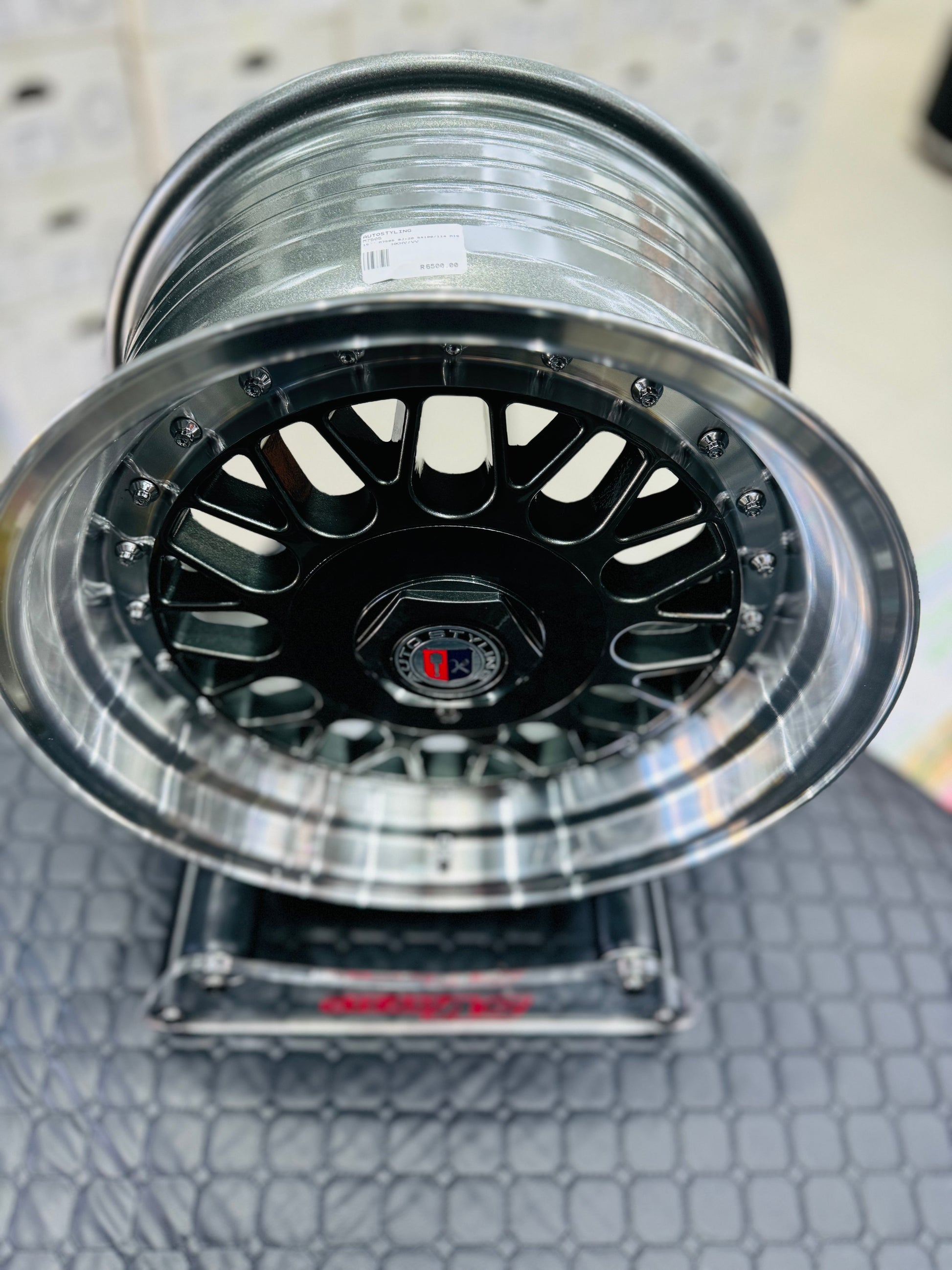 15” AS- 7505 5/100 & 5/114 GUNMETAL WHEELS