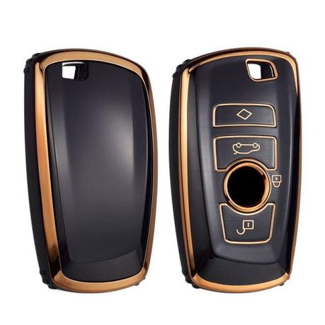 Key cover - BMW F series black & gold