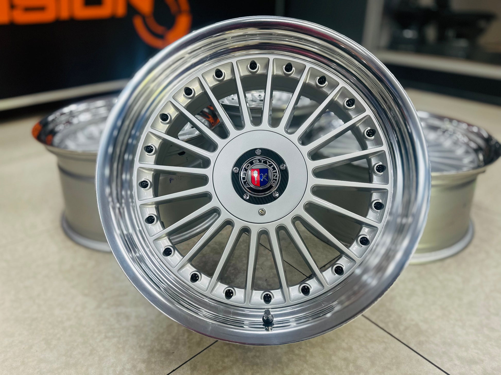 18” AS ALPINA 5X112 & 5X120 wheels with high polished dishes