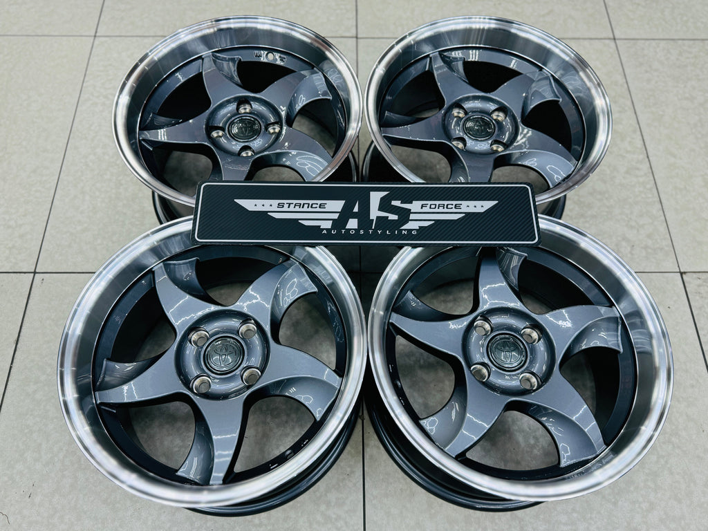 15” AS-RXI BLADES DISHED GUNMETAL