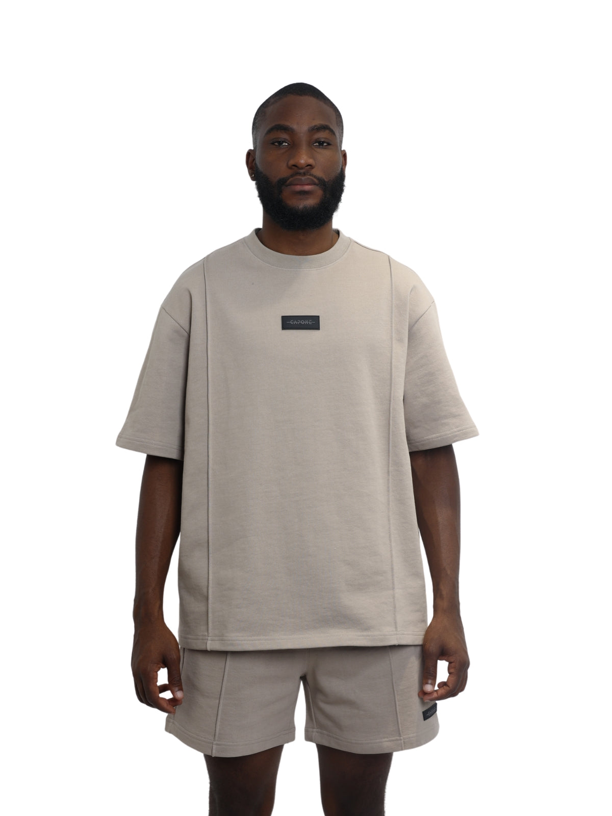 Capone T-Shirt Lounge Wear Oversized Cinnamon