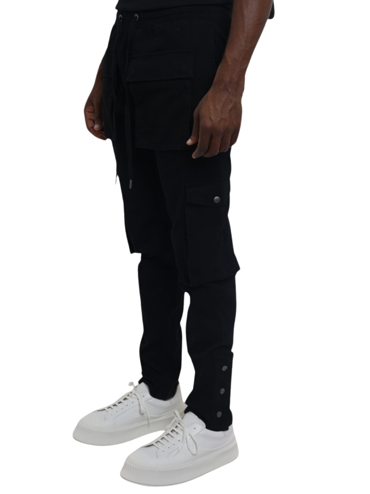 Capone Cargo Pants Relaxed Black