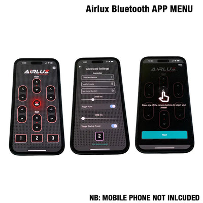 Airlux Air Suspension Bluetooth Kit - VW MK1 Golf