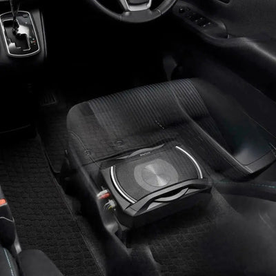 Alpine SWE-1080 8 Inch Compact Active Subwoofer