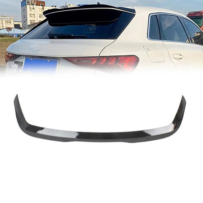 Audi A3 8Y (21-On) Gloss Black Maxton Style Roof Spoiler Extension