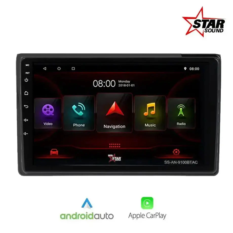 Audi A4 (02-08) - 9 Inch Star Sound Android Entertainment & GPS System