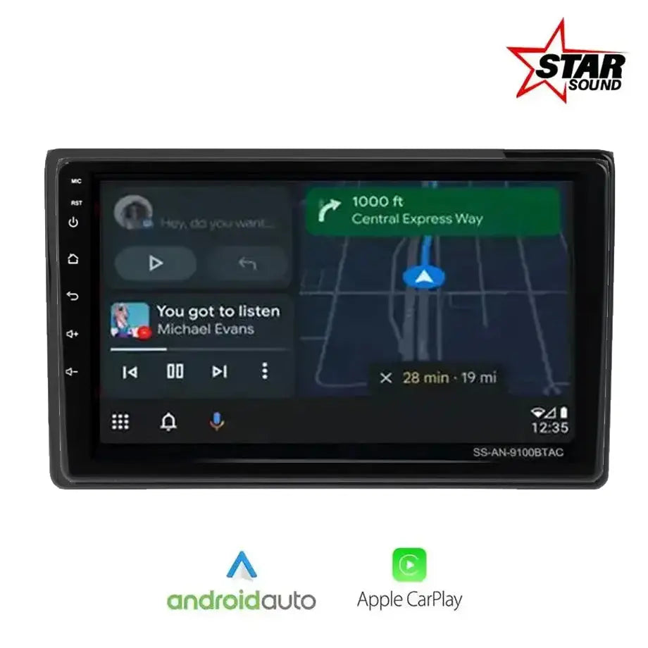 Audi A4 (02-08) - 9 Inch Star Sound Android Entertainment & GPS System