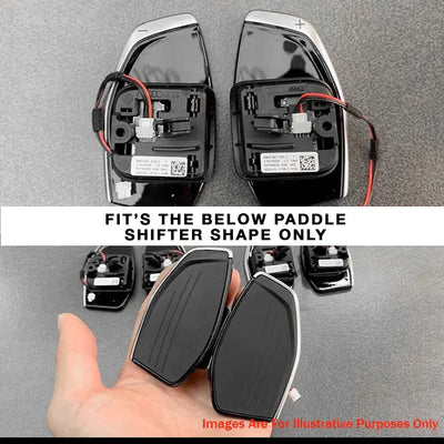 Audi Aluminium Paddle Shift Extensions - Type 3