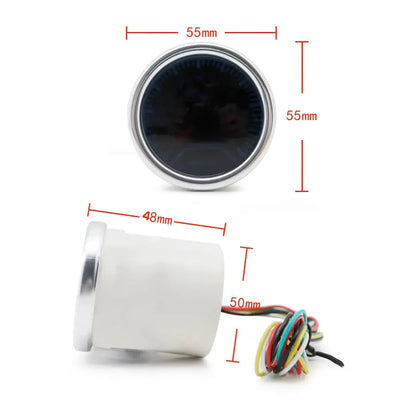 Dragon Gauge 2-Inch Smoked Boost Gauge