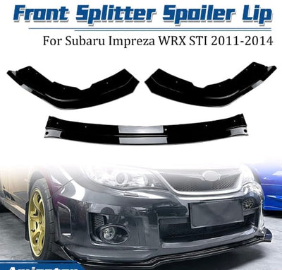 SUBARU WRX STI 2011-2013 3PCE  FRONT SPOILER