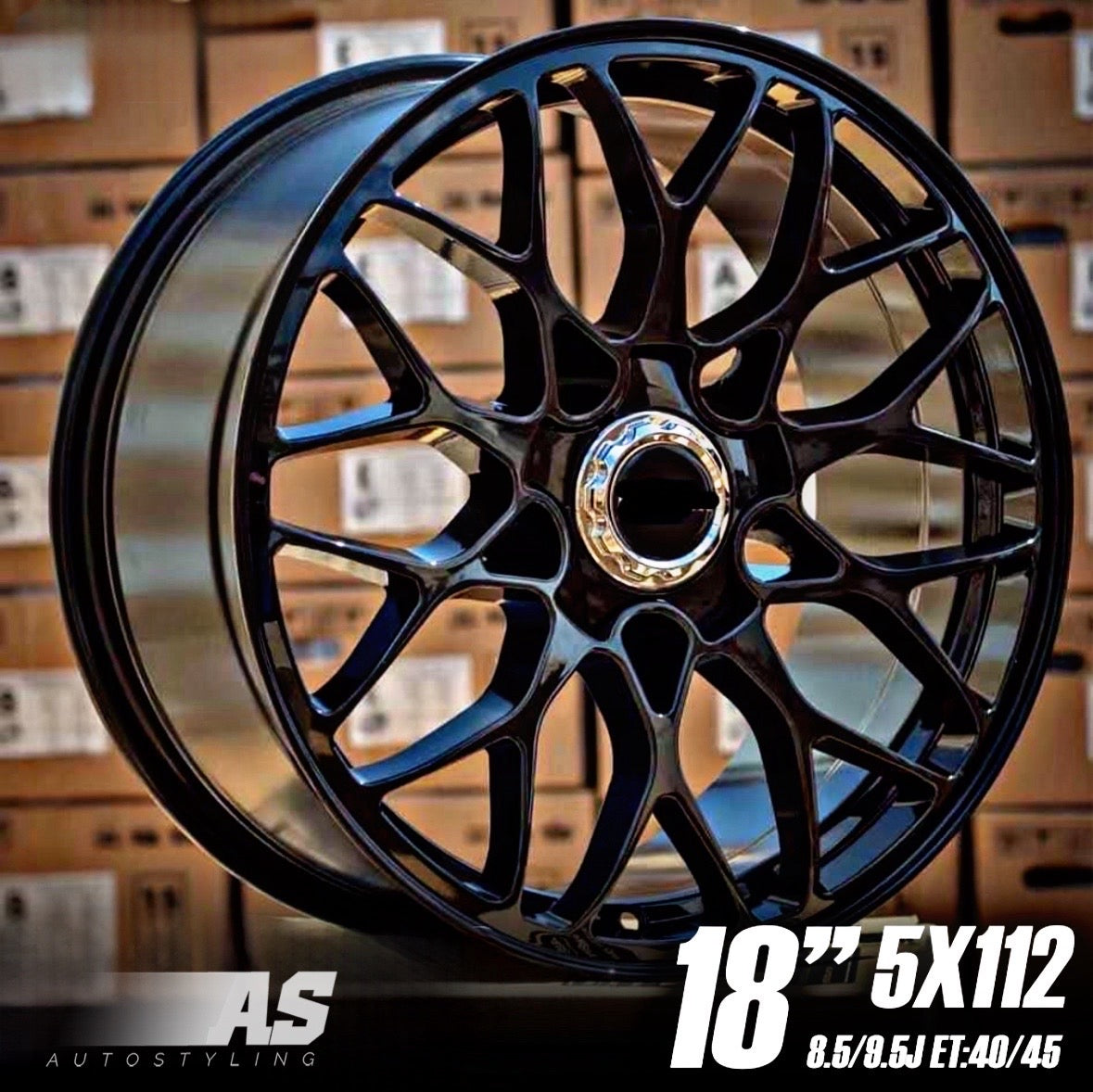 18” AS - SGN 8705 5/112 narrow wide wheels
