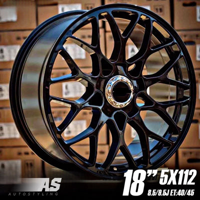 18” AS - SGN 8705 5/112 narrow wide wheels