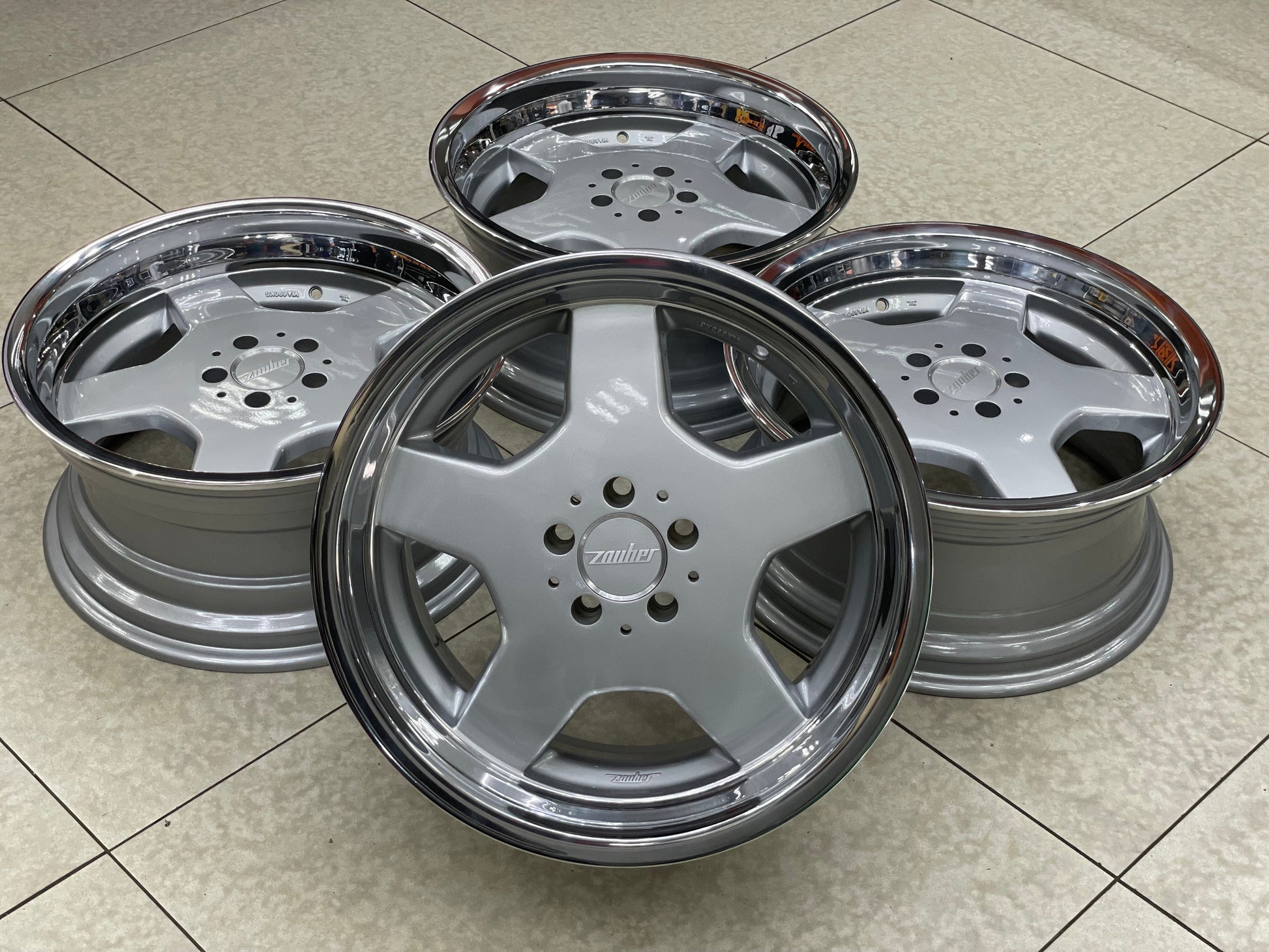 17” ORIGINAL  ZAUBER MONOBLOCK  WHEELS 5/100