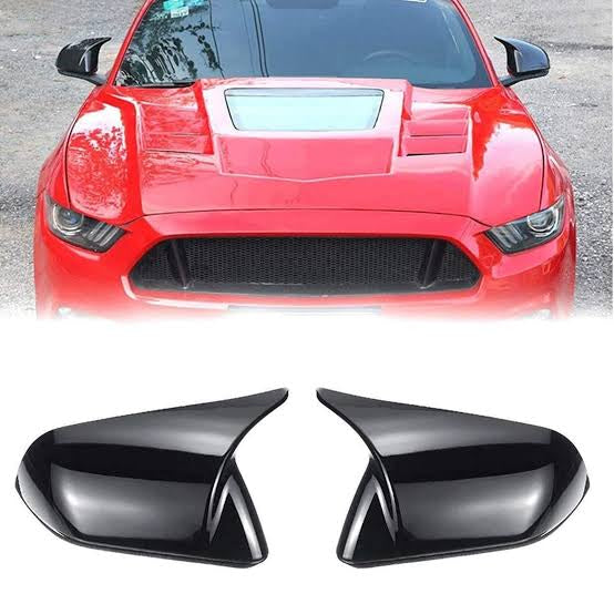 FORD MUSTANG  M4 / BATMAN MIRROR COVERS GLOSS BLACK