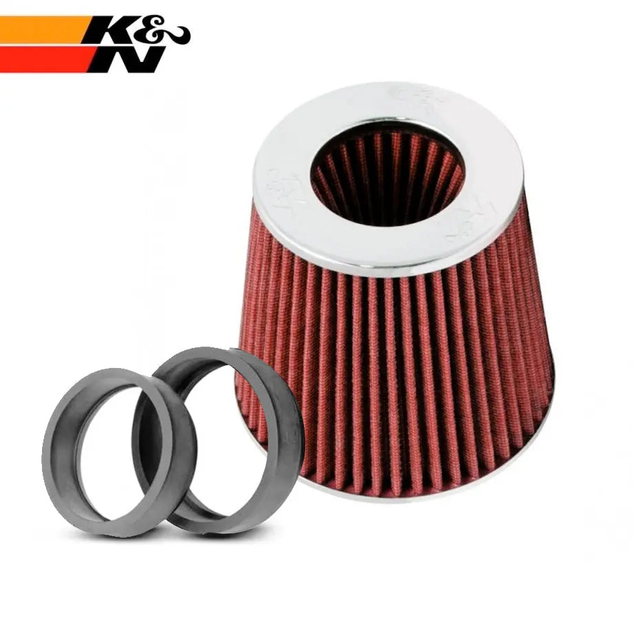 K&N RG-1001 Performance Cone Air Filter (76mm/90mm/100mm)
