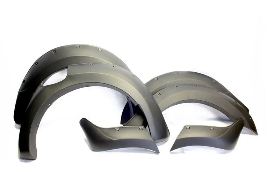 RANGER T7 MATT BLACK WIDE WHEEL ARCHES WITH STUDS