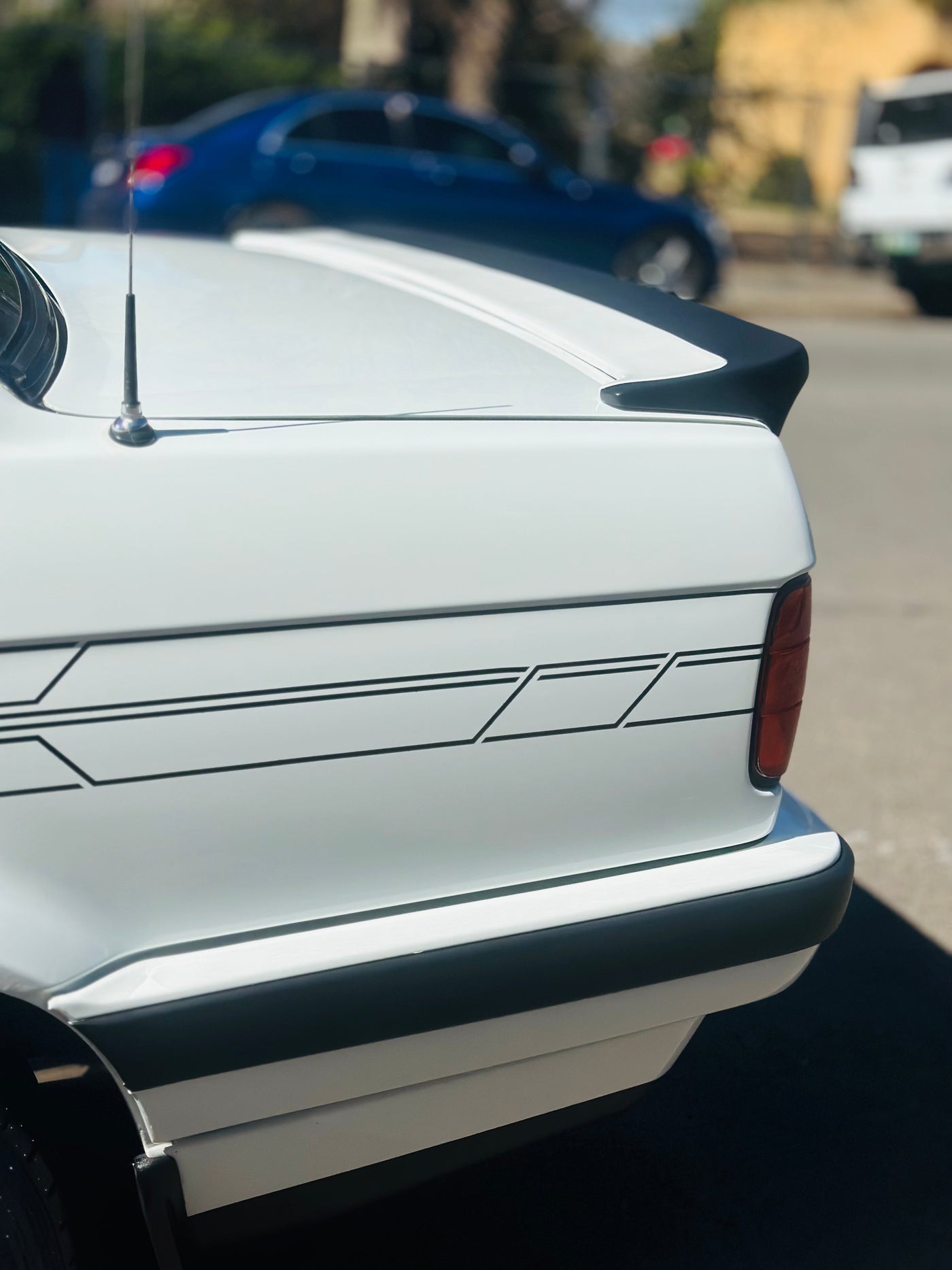 BM E30 M5 BOOT SPOILER