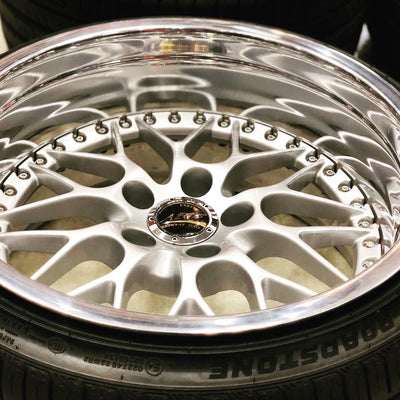 18” 3pce ENKEI AEGIS SPLIT JDM WHEELS 5/114