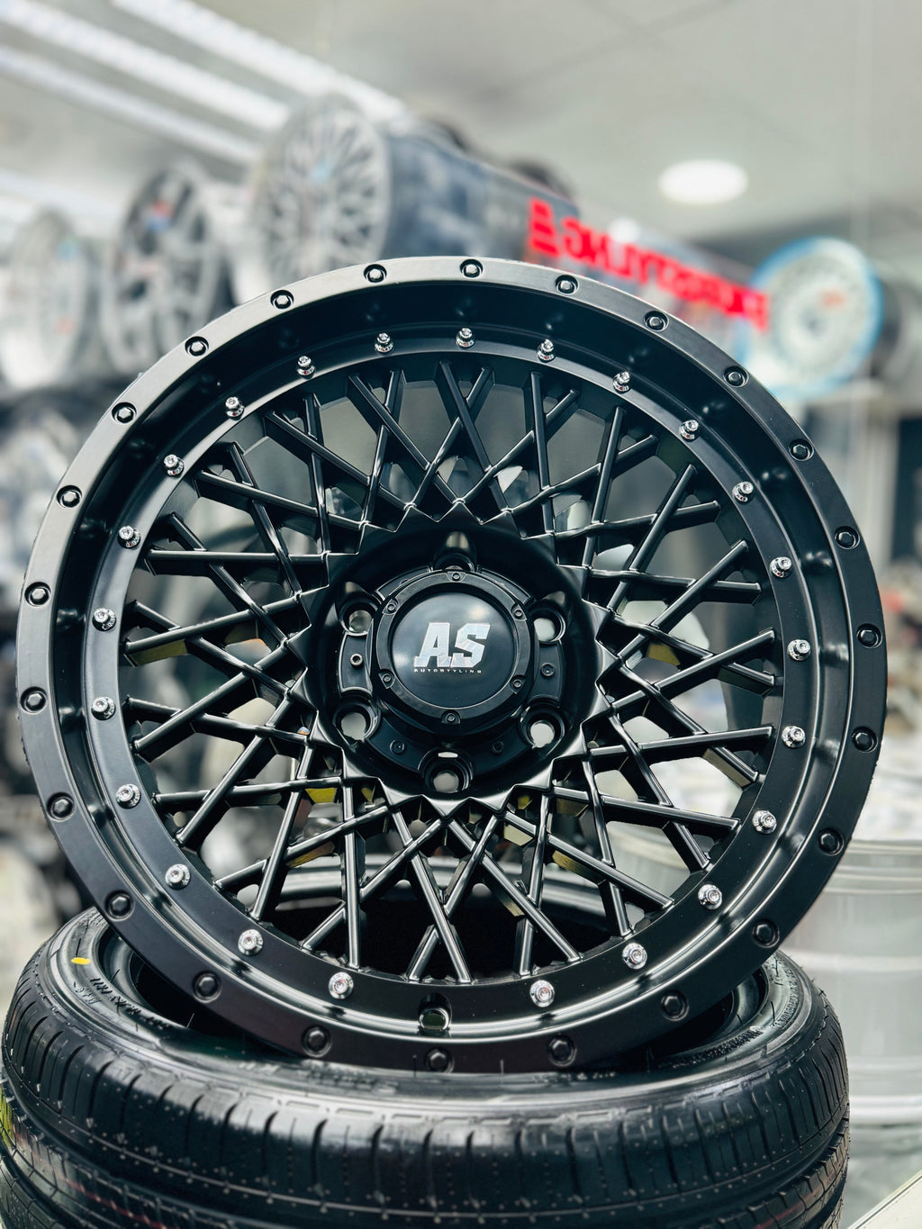 17” AS- X085 4x4 rims  6/139 9J  et0