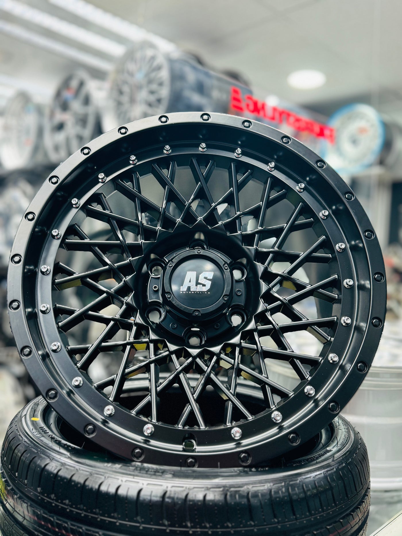 17” AS- X085 4x4 rims  6/139 9J  et0