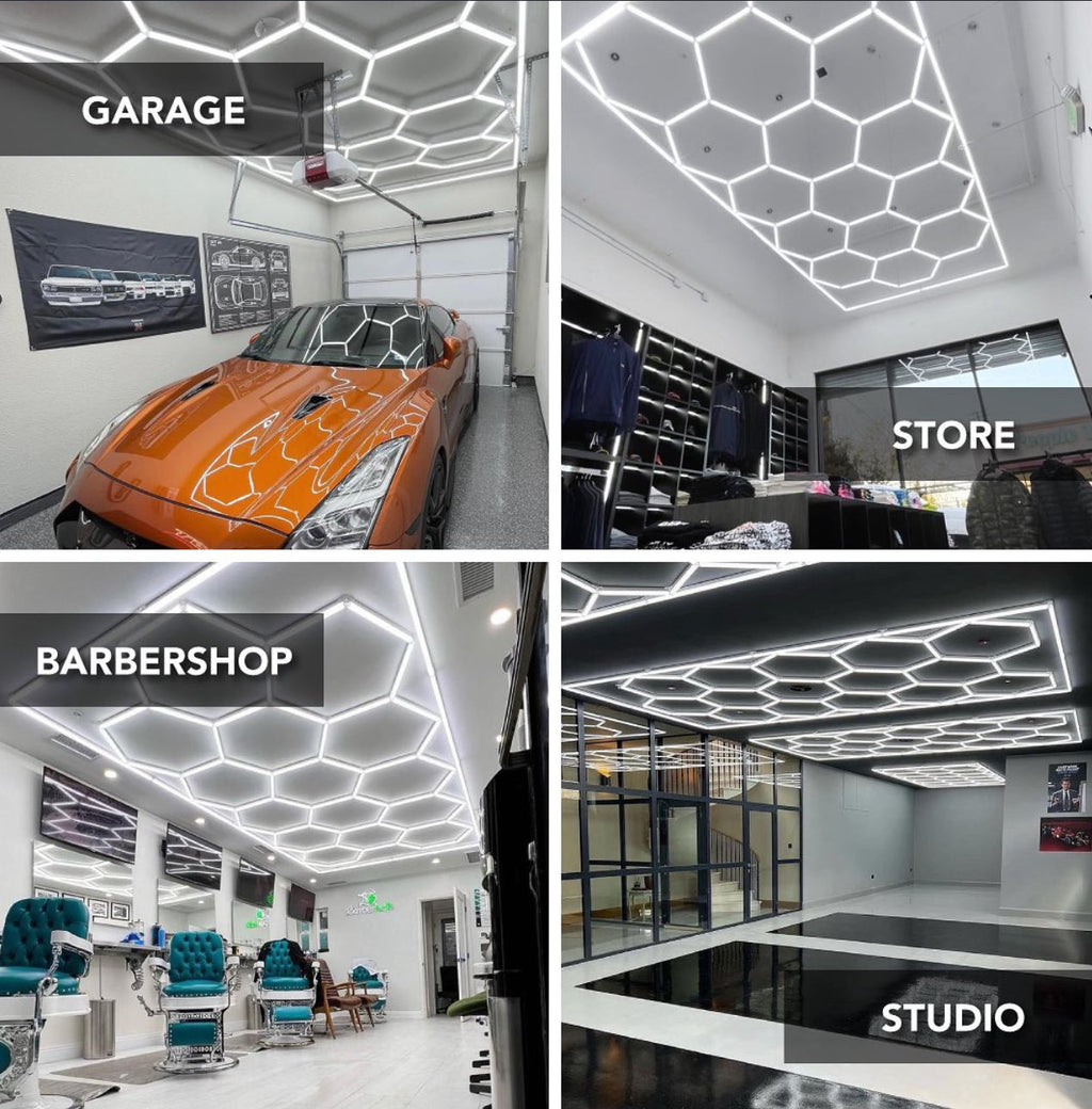 Hexagon led lights 2.4m x4.8m WHOLESALE PRICE DIRECT TO PUBLIC !