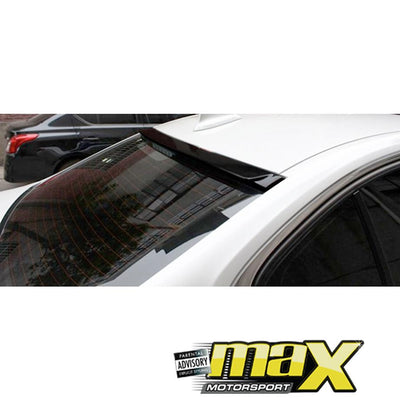 BM F30 3-Series Gloss Black Plastic Roof Spoiler