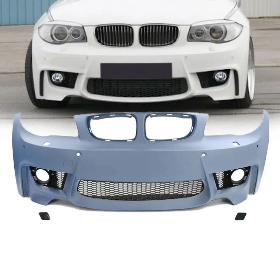 BM E82 / E87 (1-Series) - 1M Style Plastic Front Bumper Upgrade